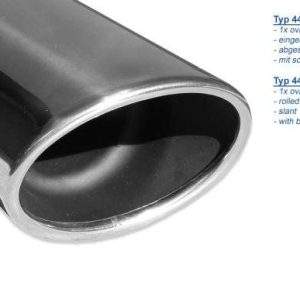 Audi A3 - 8V Sportback Endschalldämpfer Ausgang rechts/links - 140x90 Typ 44 rechts/links