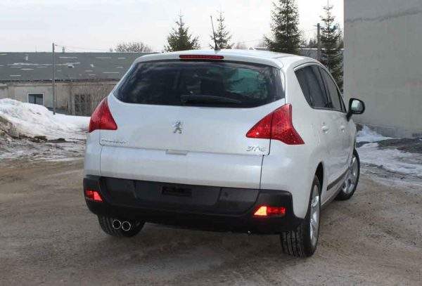 Peugeot 3008 Endschalldämpfer - 2x70 Typ 13