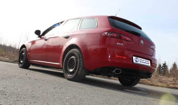 Alfa Romeo 159/ Alfa Romeo 159 Sportwagon Endschalldämpfer rechts/links - 115x85 Typ 38 rechts/links – Bild 5
