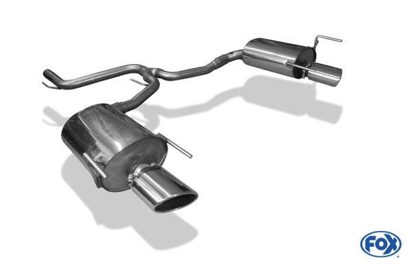 Alfa Romeo 159/ Alfa Romeo 159 Sportwagon Endschalldämpfer rechts/links - 115x85 Typ 38 rechts/links – Bild 2