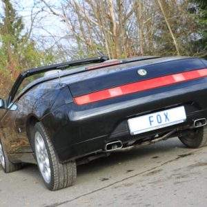 Alfa GTV Typ 916 Endrohrsystem Ausgang rechts/links - 145x65 Typ 59 rechts/links