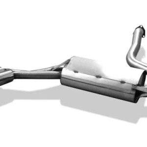 Audi 80/90 Typ 85 quattro Facelift Endschalldämpfer - 2x76 Typ 10