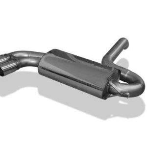 Audi Urquattro Endschalldämpfer Ø76mm - 2x76 Typ 14