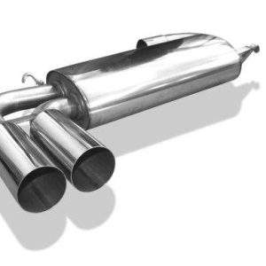 Audi 80/90 Typ 89 quattro Endschalldämpfer quer - 2x76 Typ 10