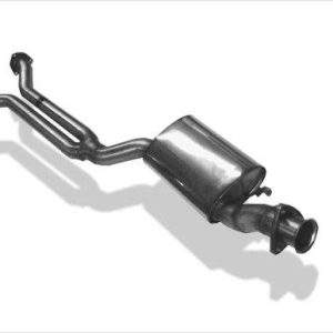 Audi 80/90 Typ 89 quattro Vorschalldämpfer für Modelle mit kurzem Kat (Gesamtlänge Flansch/ Flansch ca. 1,9m)