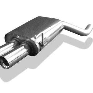 Audi 80 Typ B4 quattro Endschalldämpfer - 2x76 Typ 11