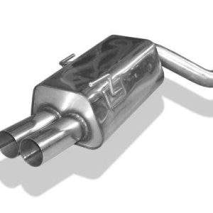 Audi 80 Typ B4 quattro RS-Stoßstange Endschalldämpfer - 2x76 Typ 10