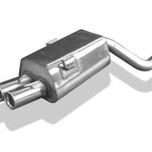 Audi 80 Typ B4 quattro RS-Stoßstange Endschalldämpfer - 2x76 Typ 13