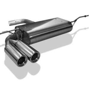 Audi A3 - 8P (3-Türer) Endschalldämpfer - 2x76 Typ 13