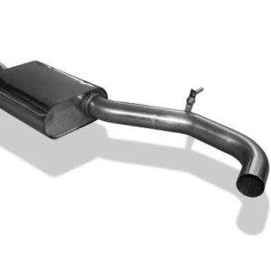 VW Golf V 4motion - 1K Mittelschalldämpfer Ø70mm