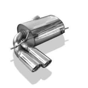 VW Golf V 4motion - 1K Endschalldämpfer Ø70mm - 2x90 Typ 17