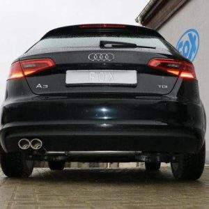 Audi A3 - 8V Sportback Endschalldämpfer einseitig - 2x88x74 Typ 32