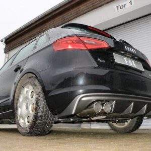 Audi A3 - 8V Sportback Endschalldämpfer Ausgang rechts/links - 2x90 Typ 16 rechts/links