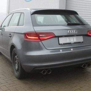 Audi A3 - 8V Sportback Endschalldämpfer Ausgang rechts/links - 2x80 Typ 25 rechts/links