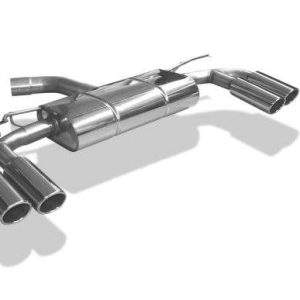 Audi A3 - 8V Sportback Endschalldämpfer Ausgang rechts/links - 2x88x74 Typ 32 rechts/links