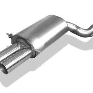 Audi A4/ S4 Typ B5 quattro Endschalldämpfer Ø70mm - 2x76 Typ 10