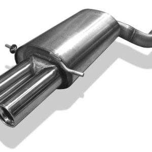 Audi A4/ S4 Typ B5 quattro Endschalldämpfer Ø70mm - 2x76 Typ 13
