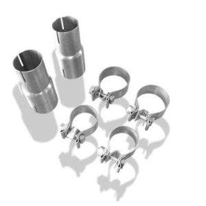 Audi S4 B6 - Limousine/ Avant/ Cabrio Zubehörset für die Montage Vorschalldämpfer an den originalen Endschalldämpfer