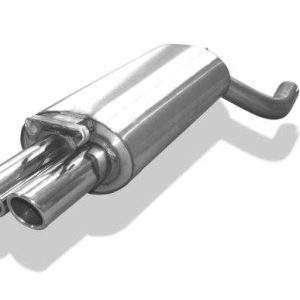 Audi 100/A6 quattro Typ C4 Endschalldämpfer - 2x70 Typ 16