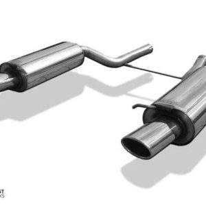 Audi A6/ S6 Typ 4B quattro Endschalldämpfer rechts/links - 115x85 Typ 32 rechts/links