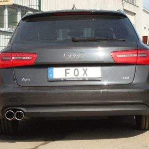 Audi A6 4G - 2,0l TDI Endschalldämpfer einseitig - 2x90 Typ 16