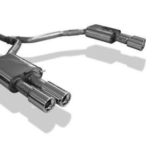 Audi A6 4G - 2,0l TDI Endschalldämpfer rechts/links zweiflutig - 2x90 Typ 13 rechts/links