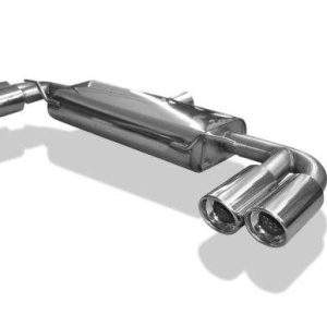 Audi TT 8J - Turbo Endschalldämpfer rechts/links - 2x100 Typ 17 rechts/links