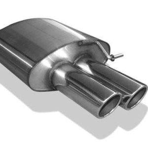 Audi Q5 - 8R quattro Endschalldämpfer - 2x90 Typ 16