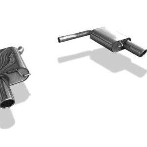 Audi Q5 - 8R quattro Endschalldämpfer rechts/links - 1x90 Typ 16 rechts/links