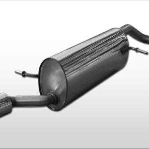 Audi A1 8X Endschalldämpfer einseitig - 1x80 Typ 16