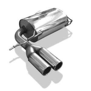 Audi Q3 quattro - Benzin Endschalldämpfer - 2x80 Typ 12