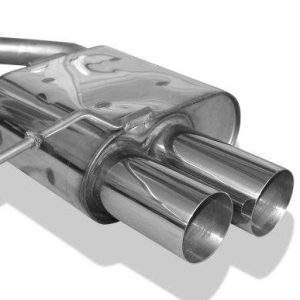 BMW E87 118d 120d Endschalldämpfer - 2x76 Typ 10