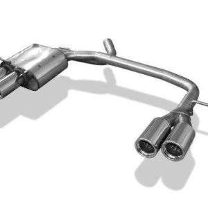 BMW E87 118d 120d Endschalldämpfer Ausgang rechts/links - 2x76 Typ 13 rechts/links