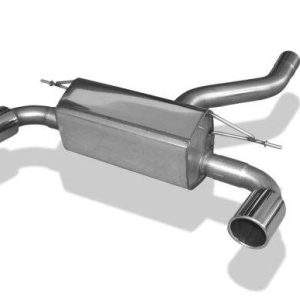 BMW F20/F21 - M135i Endschalldämpfer quer Ausgang rechts/links - 1x100 Typ 16 rechts/links