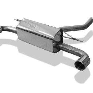 BMW F20/F21 - 120d Endschalldämpfer quer Ausgang rechts/links - 1x90 Typ 25 rechts/links