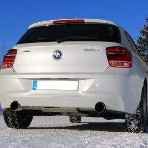 BMW F20/F21 - 120d Endschalldämpfer quer Ausgang rechts/links - 1x100 Typ 10 rechts/links