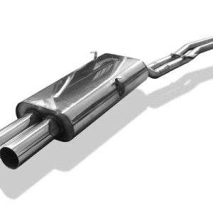 BMW E30 320i/ 325i nicht Facelift Endschalldämpfer - 2x76 Typ 10