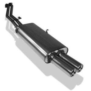 BMW E30 320i/ 325i nicht Facelift Endschalldämpfer - 2x76 Typ 13