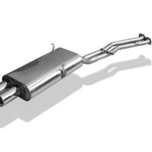 BMW E30 320i/ 325i Facelift Endschalldämpfer - 2x76 Typ 13