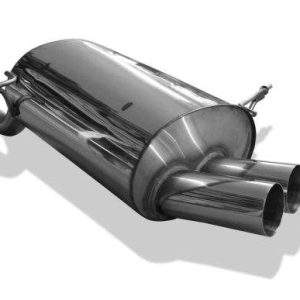 BMW E36 316i/318Ti Compact Endschalldämpfer - 2x76 Typ 10