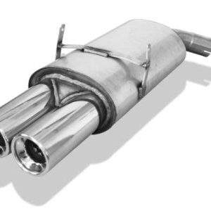 BMW E36 318is Endschalldämpfer Ø63,5 - 2x90 Typ 13