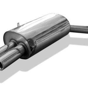 BMW E46 320/ 323/ 325/ 328/ 330 Endschalldämpfer zweiflutig - 2x76 Typ 13
