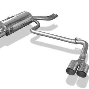 BMW E46 320/ 323/ 325/ 328/ 330 Endschalldämpfer Ausgang rechts/links zweiflutig - 2x76 Typ 10 rechts/links