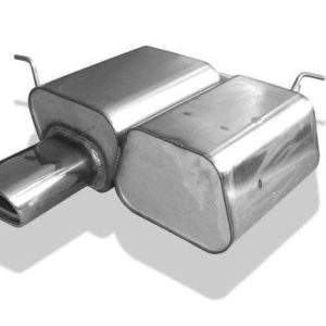 BMW E46 316Ti/ 318Ti/ 325Ti Endschalldämpfer - 135x80 Typ 53