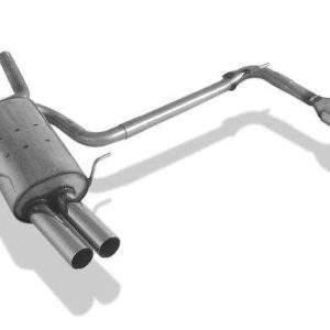 BMW E46 316/ 318 Endschalldämpfer Ausgang rechts/links - 2x76 Typ 10 rechts/links