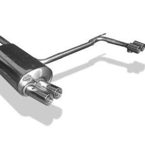 BMW E46 320d Endschalldämpfer Ausgang rechts/links einflutig - 2x76 Typ 13 rechts/links