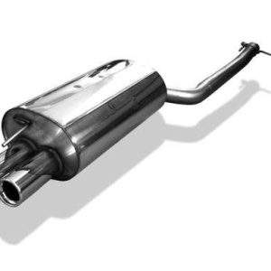 BMW E46 320d Endschalldämpfer einflutig - 2x76 Typ 13