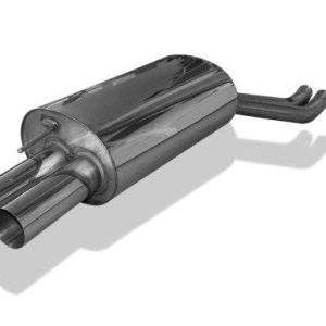 BMW E46 330d/ 330xd Endschalldämpfer zweiflutig - 2x76 Typ 10