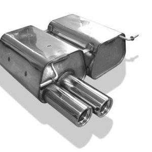 BMW E90/91 318i/ 320i Endschalldämpfer - 2x76 Typ 13