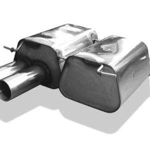 BMW E90/91 318i/ 320i Endschalldämpfer - 2x80 Typ 24